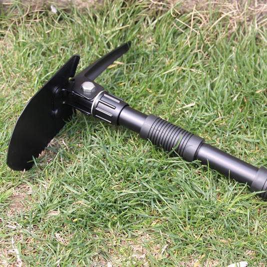 高级小号工兵铲折叠多功能野营铁锹高强度钢铲子厂家直销