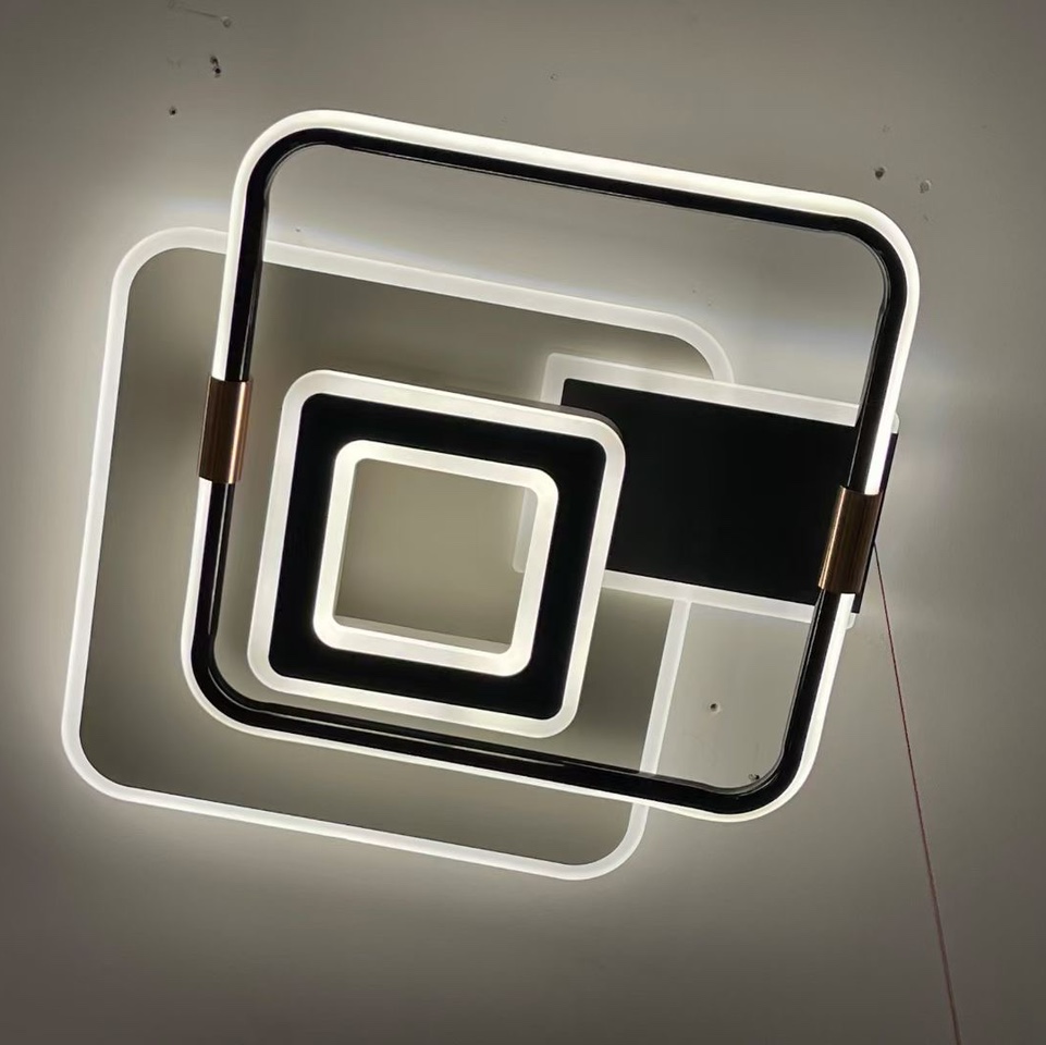 简约客厅灯北欧吸顶灯具智能家用套餐卧室灯式个性LED吸顶灯