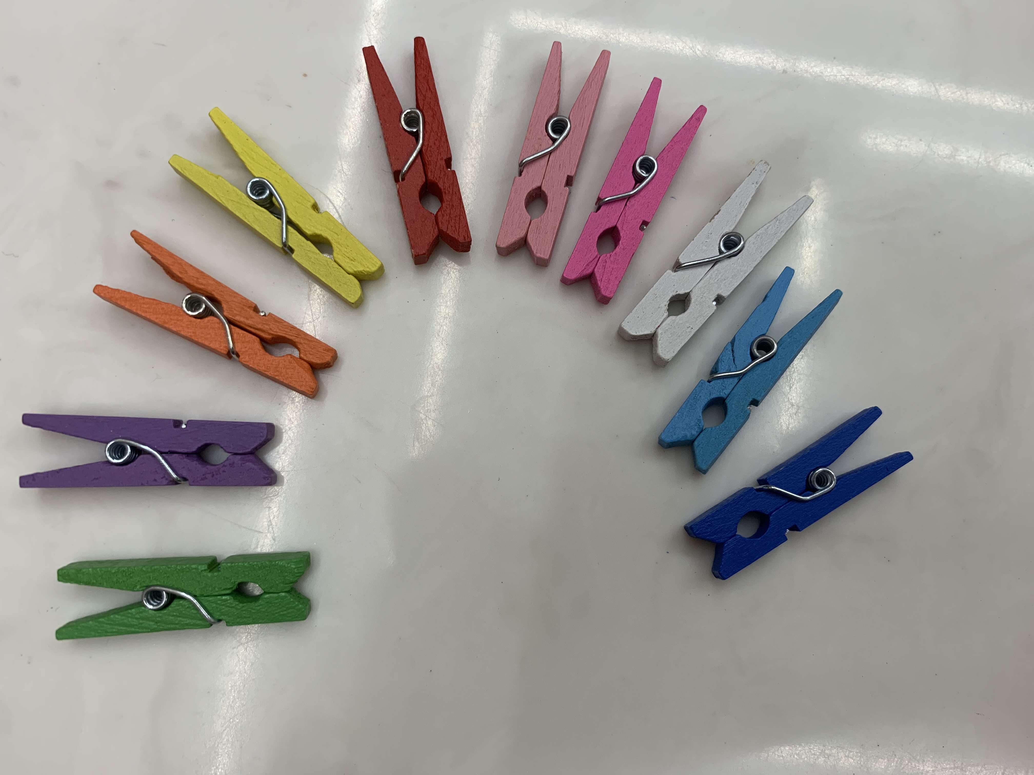 3.0彩色迷你小木夹—紫色详情图3