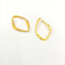HB12453 flat square silk twist diamond cut