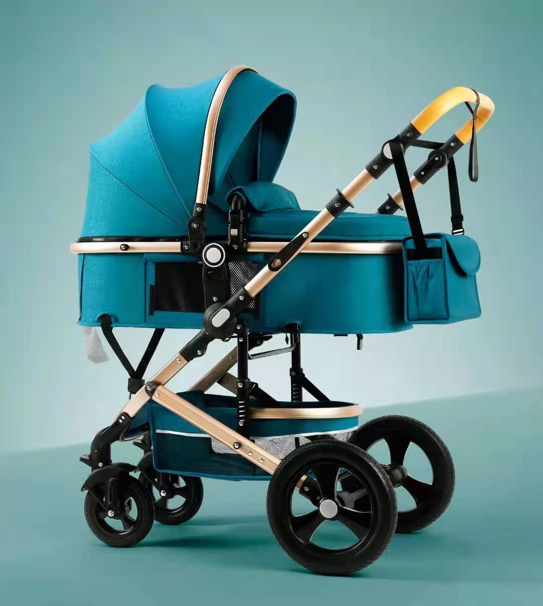 Baby stroller 530D green details Picture