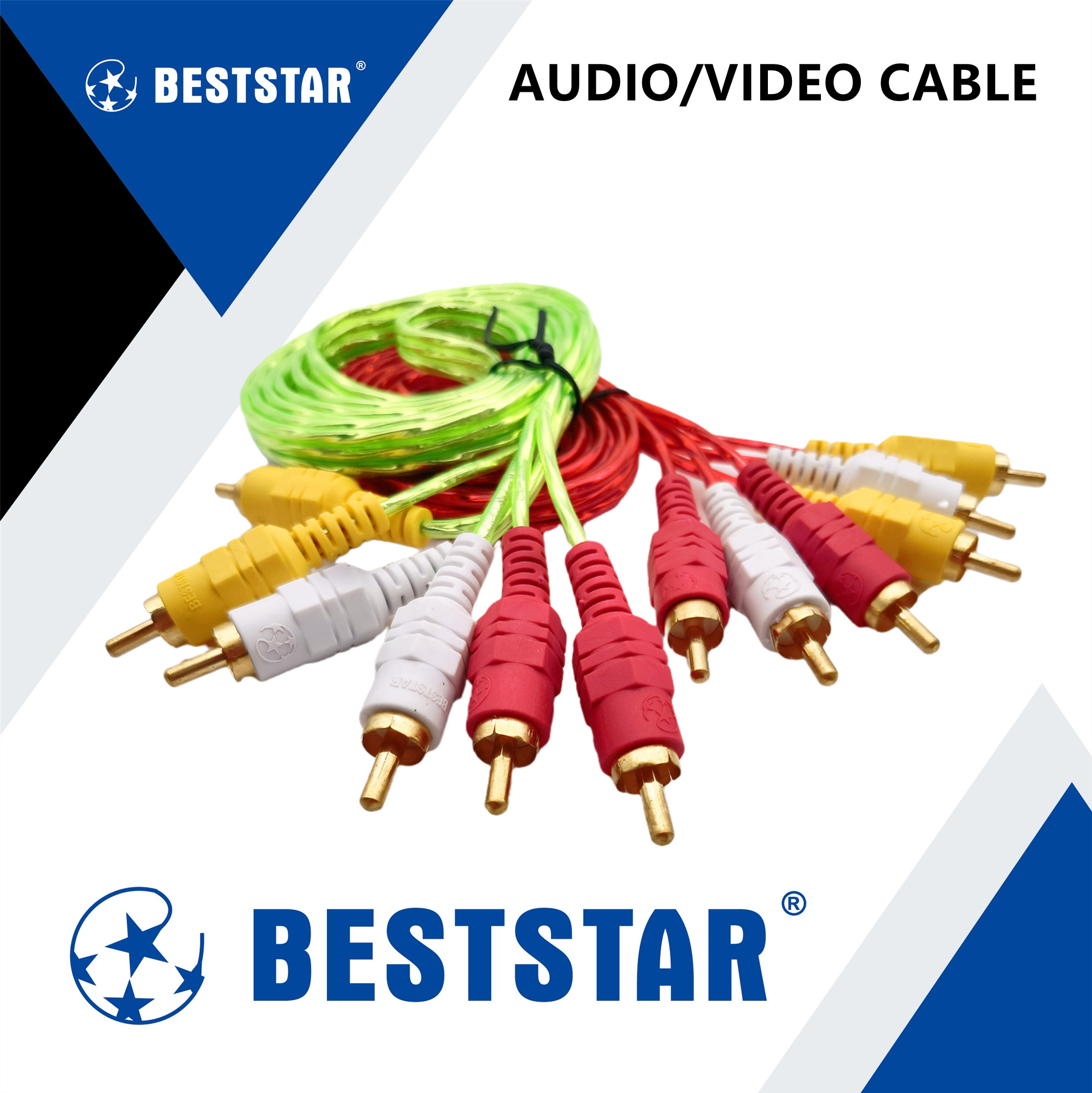 3r-3r，透明AV线，1.5m