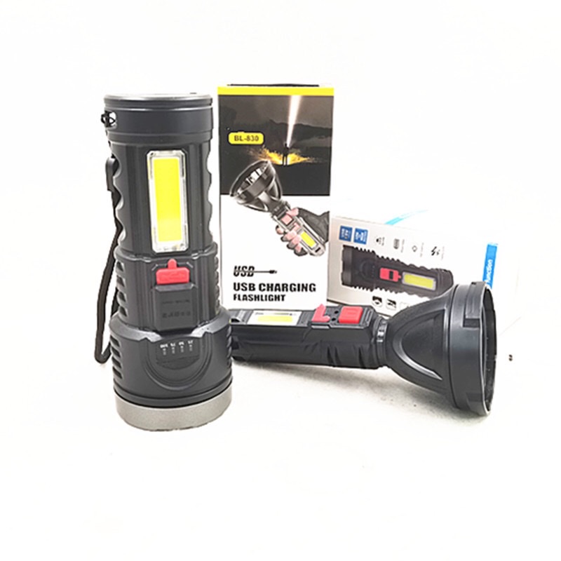Flashlight, strong light, rechargeable, ultra-bright, long-range, home and outdoor, small multi-functional portable mini with side P50 Application Scenario