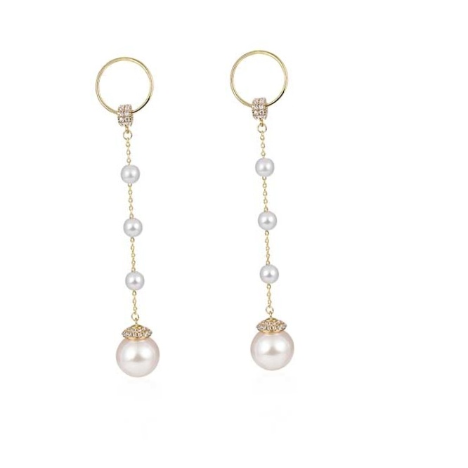 Designer senior light luxury high line sense niche brand luxury earrings 2021082330