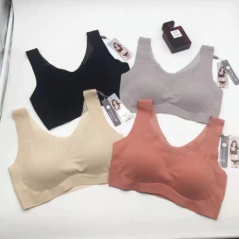 Lingerie Women's Trackless Underwire Vest Sports Bra Comfortable Breathable Bra Yoga 27