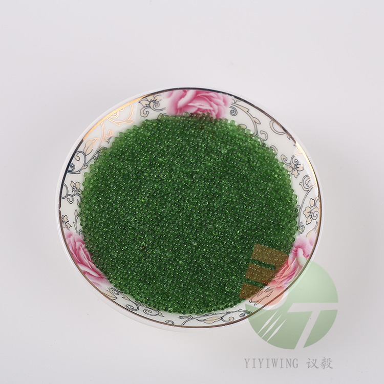 10,000 3mm green transparent glass beads, 3mm high-precision standard glass balls, university experimental glass microbeads, fish tank decoration round balls