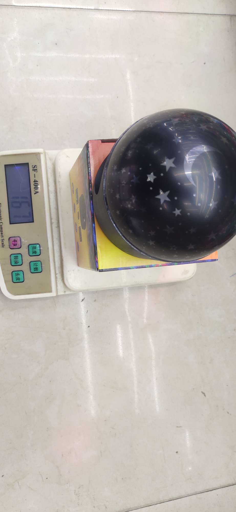 New Bluetooth speaker, Magic Ball starry sky light, stage atmosphere, rainbow LED light, street stall supply, factory direct sales detail image 7