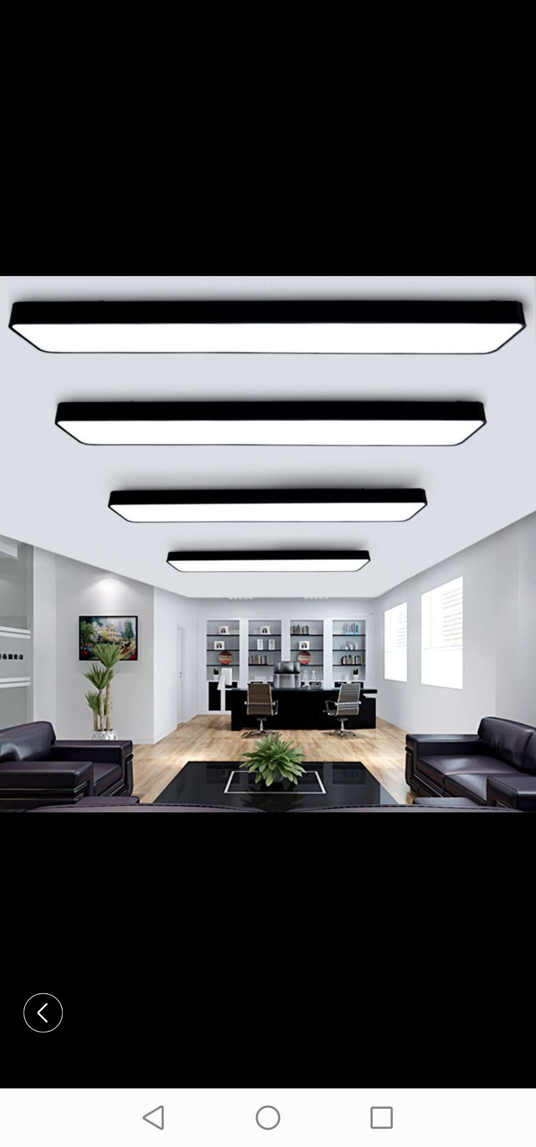 Muling Senli series linear light 70*1200MM - 32W details Picture