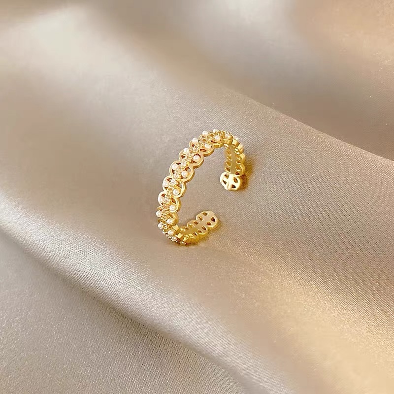 A must-have for aloof goddesses: elegant, fashionable and high-end open-mouth ring Specification image