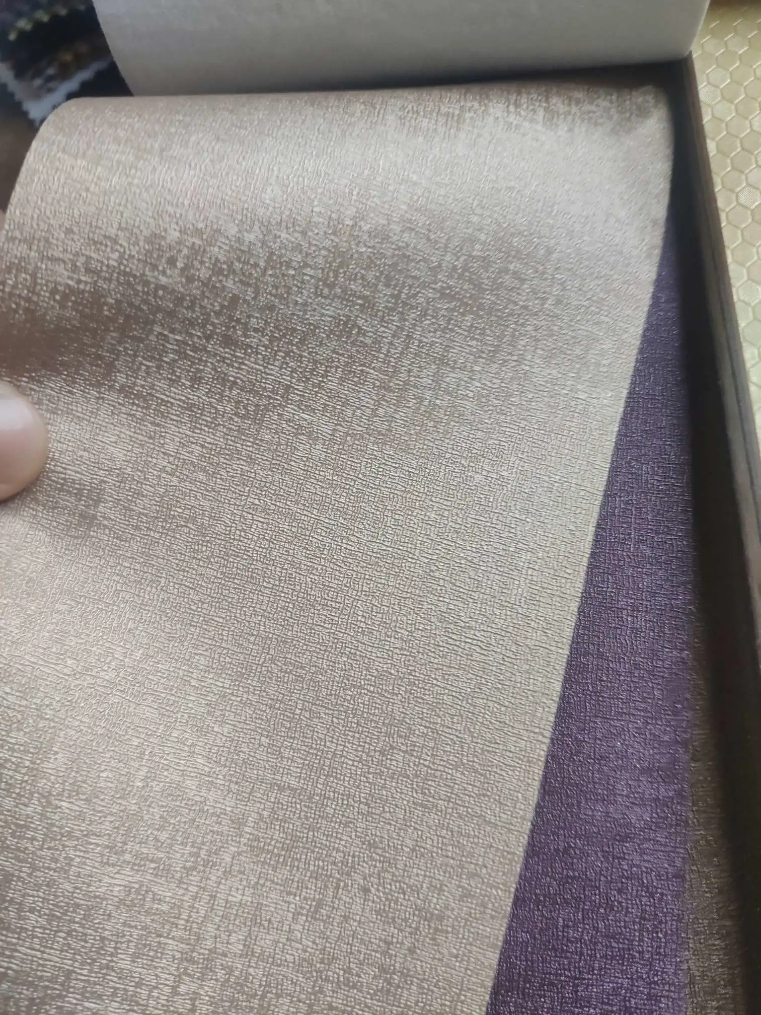 Artificial leather soft and hard wrapped sliding door leather wall decorative leather fabric in stock, Ant pattern No. 1 detail image 2