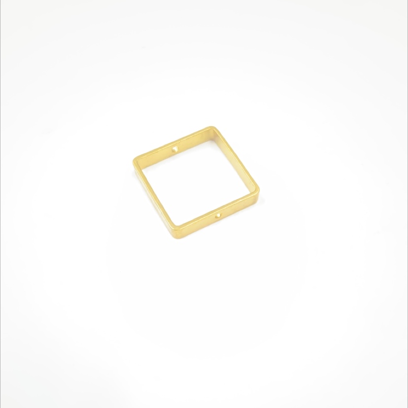 FA01574 square copper tube symmetrical two holes