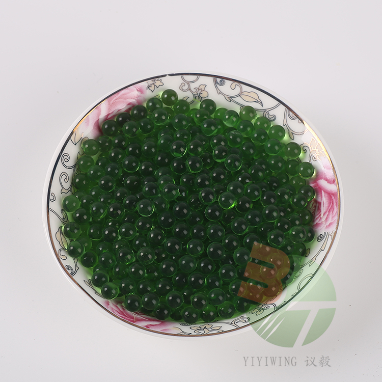 1000 6mm green transparent glass beads, 6mm high-precision standard glass balls, university experimental glass microbeads, fish tank decorative round balls