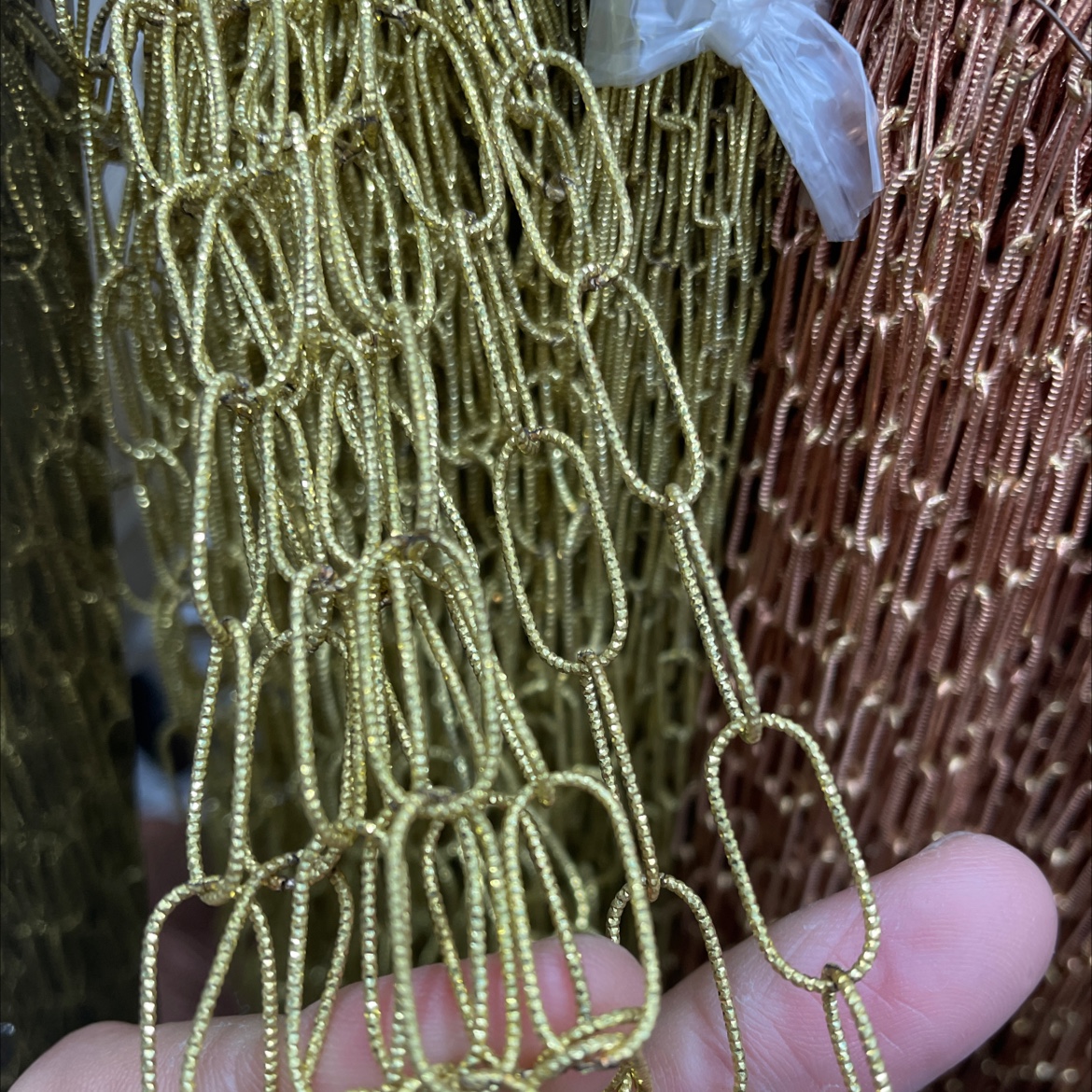 Flower thread handmade chain details Picture