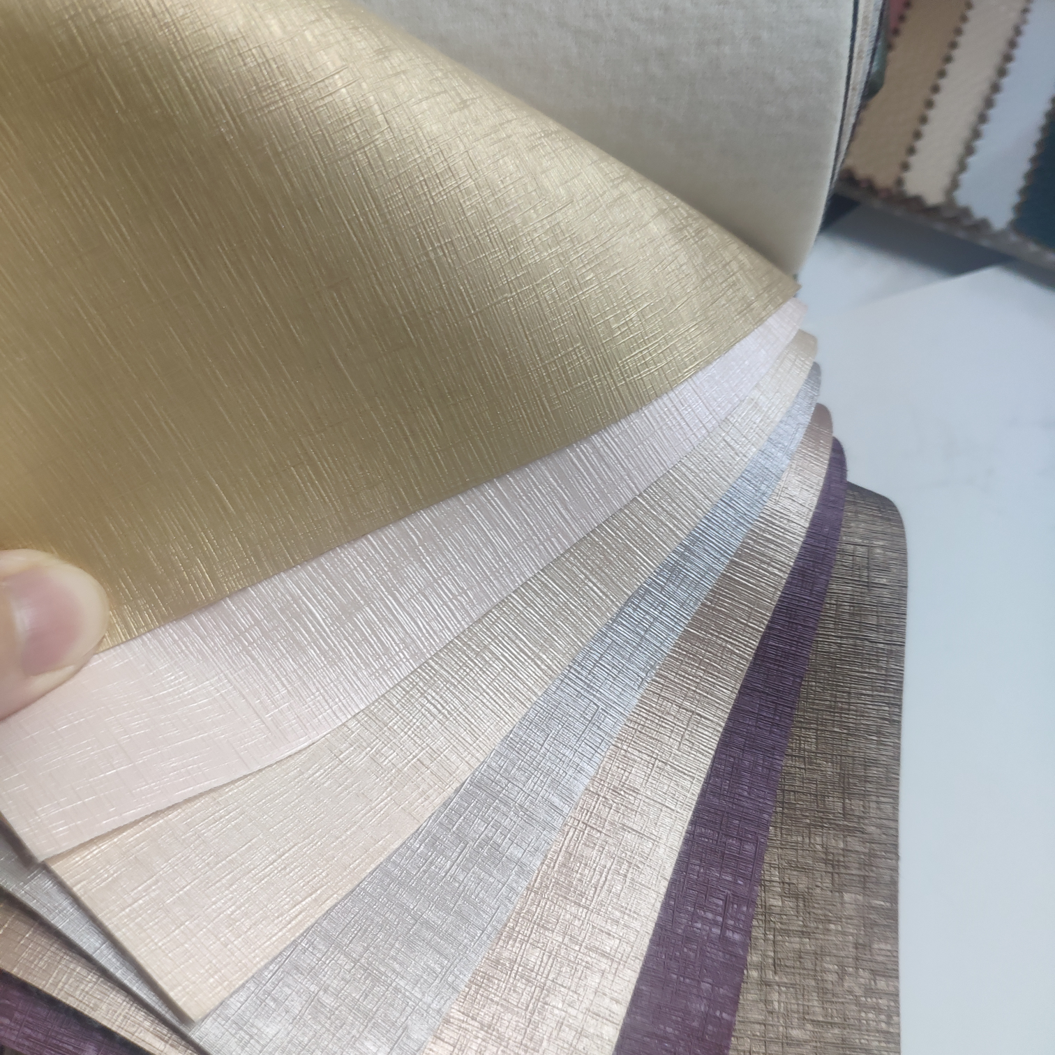 人造革软包硬包移门皮革墙面装饰革面料现货绝色锋芒1号