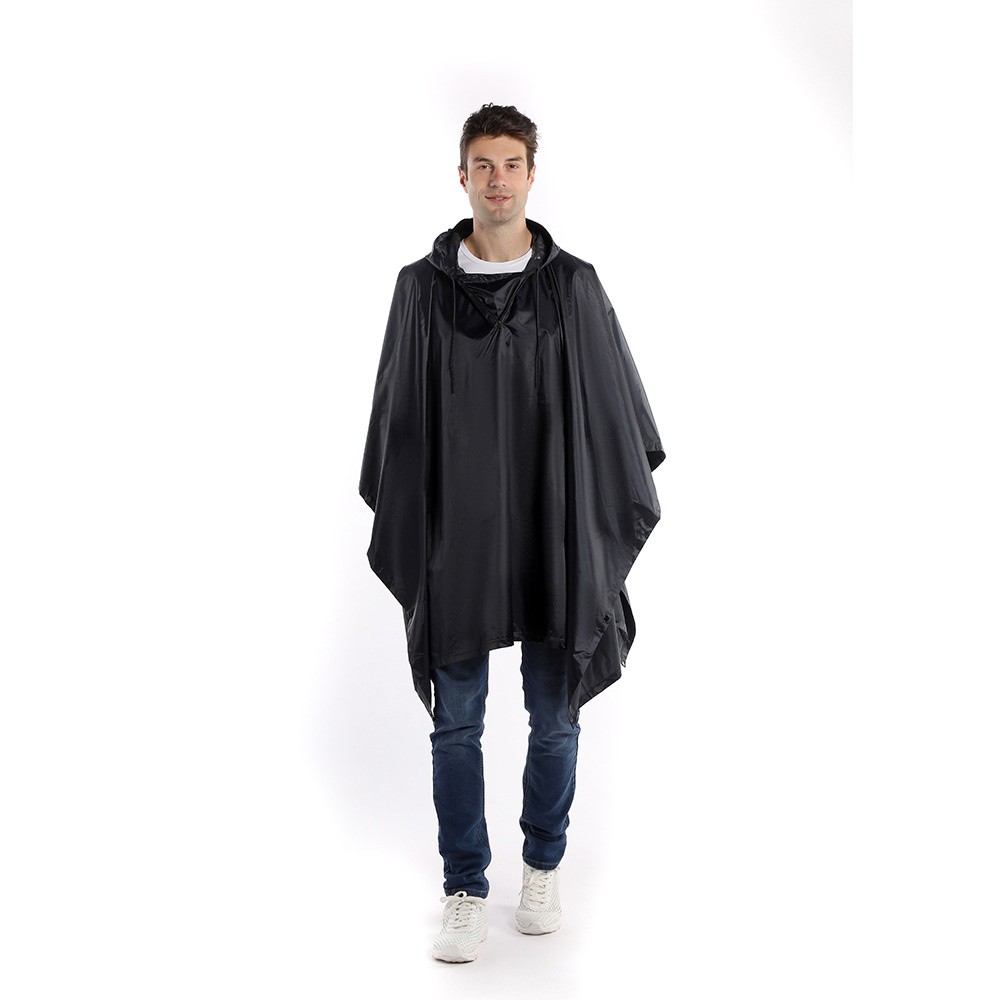 Customized processing of adult one-piece raincoats for foreign trade, riding electric bikes, capes, rain covers, and long outdoor raincoats Specification image