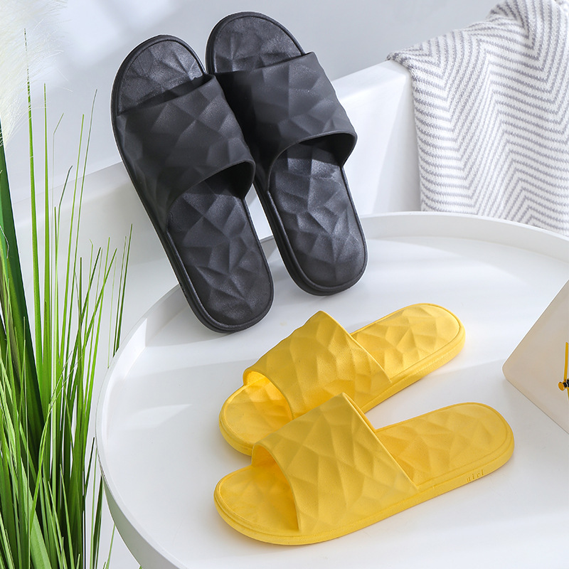 2021 Slippers Women's summer soft sole indoor non-slip couple home home plastic bathroom bath men's slippers
