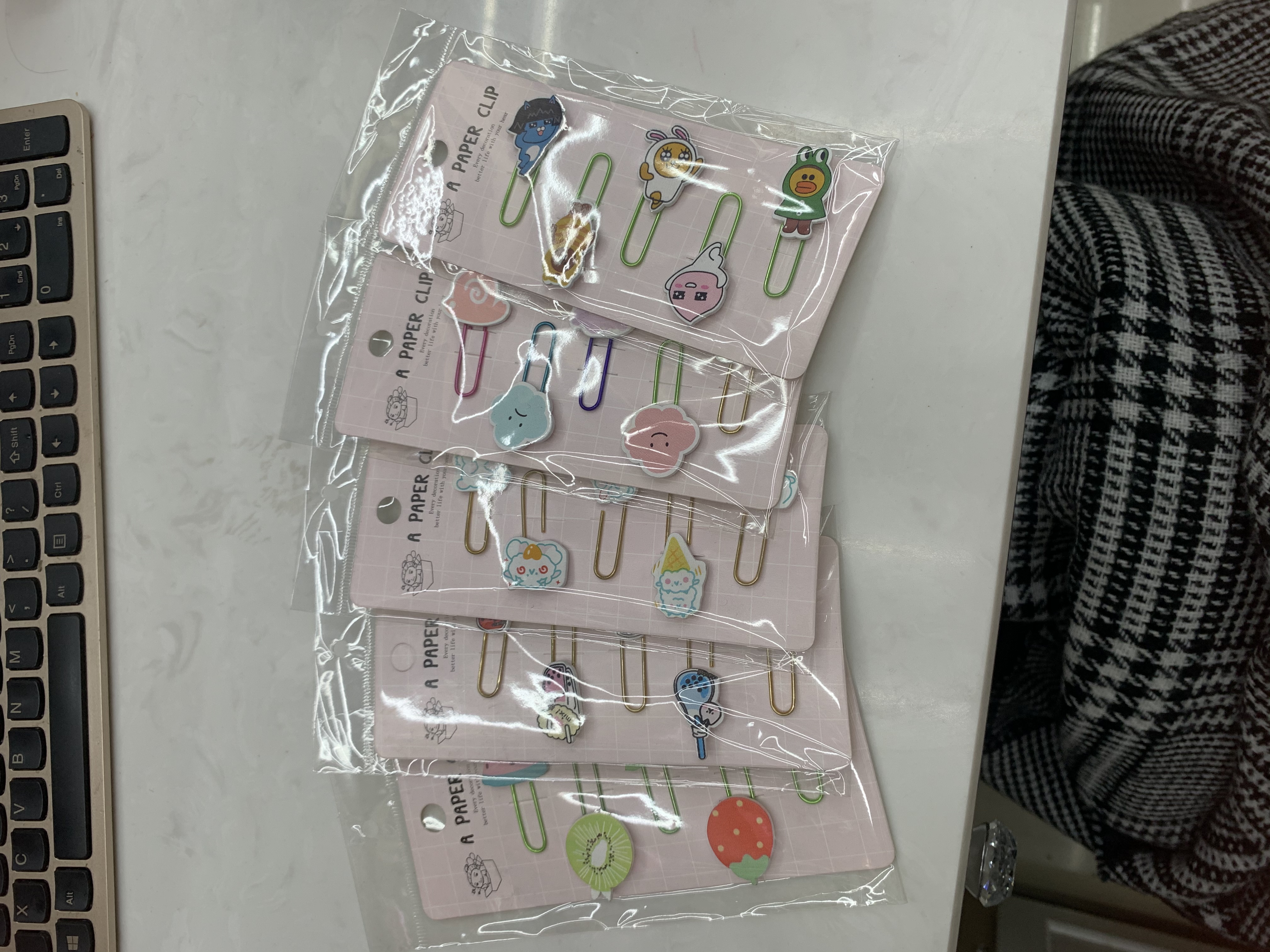 可爱的动物世界卡通书签详情图1