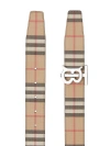 Burberry Men's double-sided logo pattern retro check belt 90 95 100 details Picture