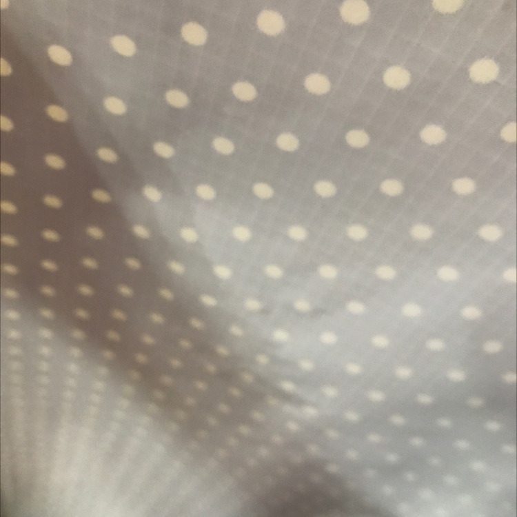 210D Oxford Cloth Three-Section Dot Print Specification drawing