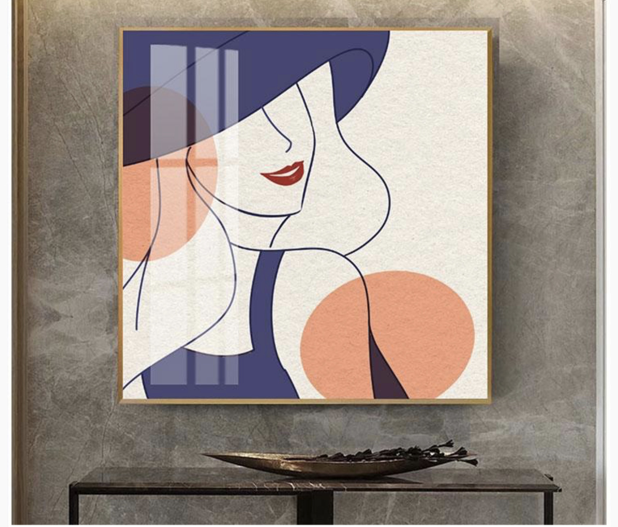 Square Morandi color series figure 70*70 Application Scenario