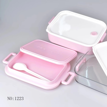 厂家直销不锈钢饭盒便携饭盒带饭饭盒多功能饭盒塑料饭盒