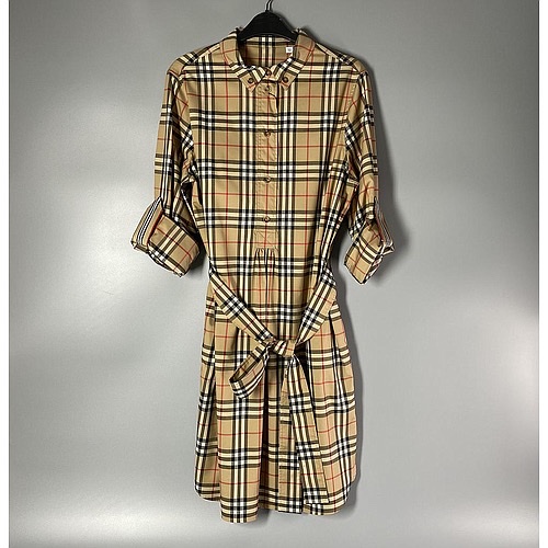 Burberry Women's Check Dress UK-2 UK-4 UK-6 UK-8 UK-10 details Picture