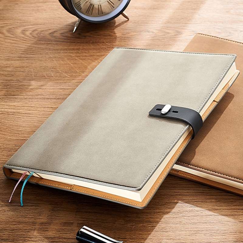 带扣年历本笔记本记事本商务本西语法语阿语等可订制logo套盒产品图