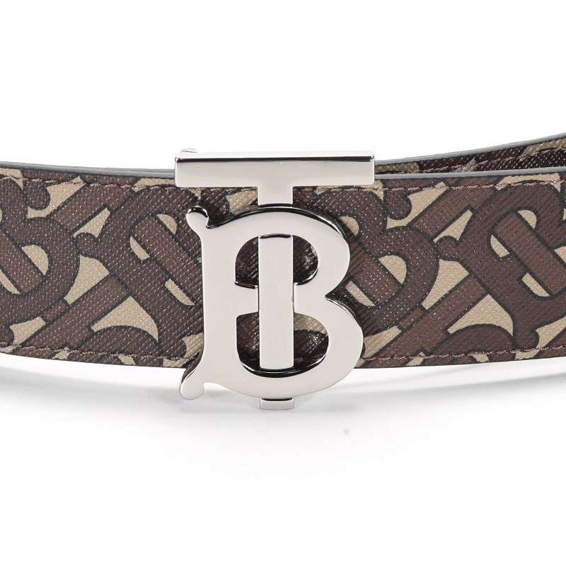 Burberry Men's Logo printed Belt 85 90 95 100 105 110 115 detail image 3