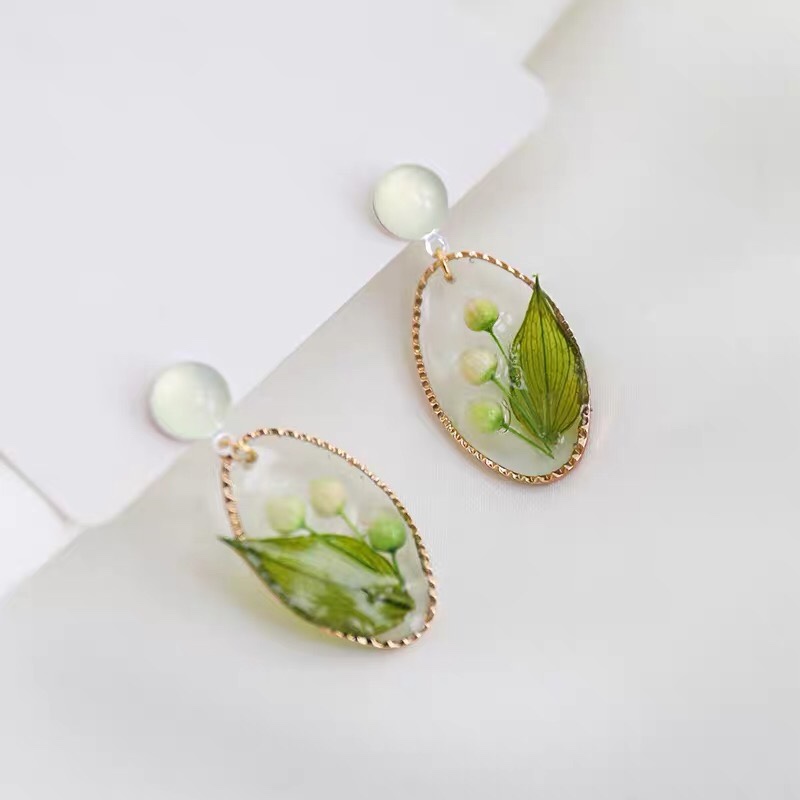 Original design unique cute sweet small fresh artistic antique earrings