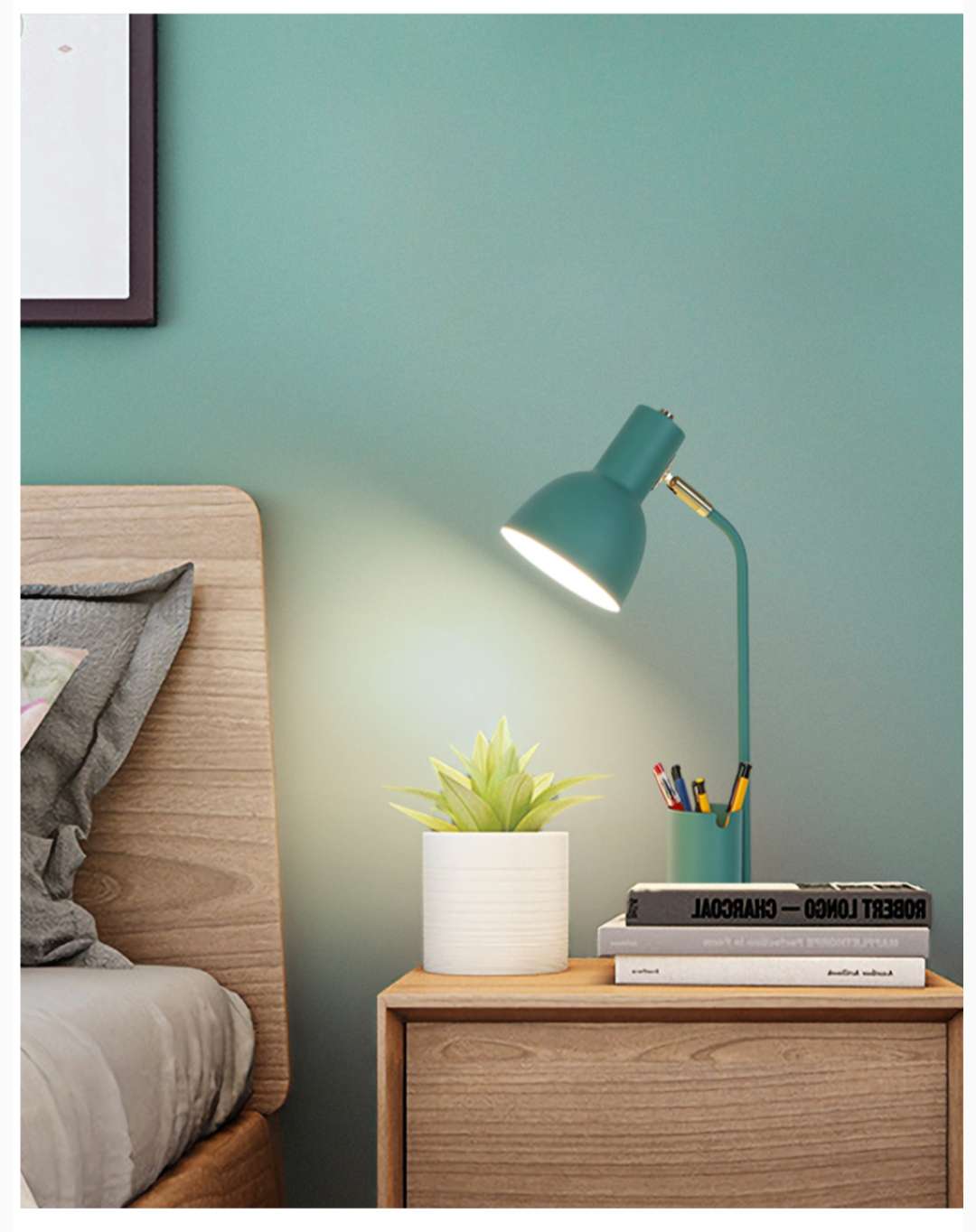 铁艺书房卧室北欧宜家书灯台灯4663-1详情图2