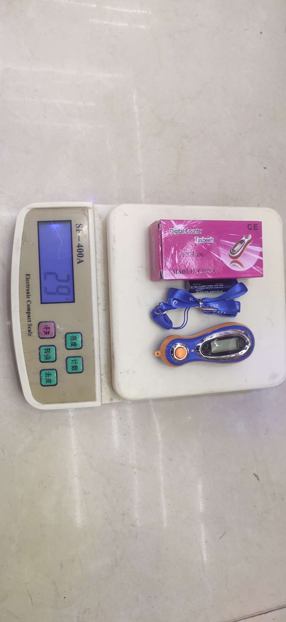 New battery-powered counter, Buddhist supplies, student sports counter, street stall supply, factory direct sales details Picture