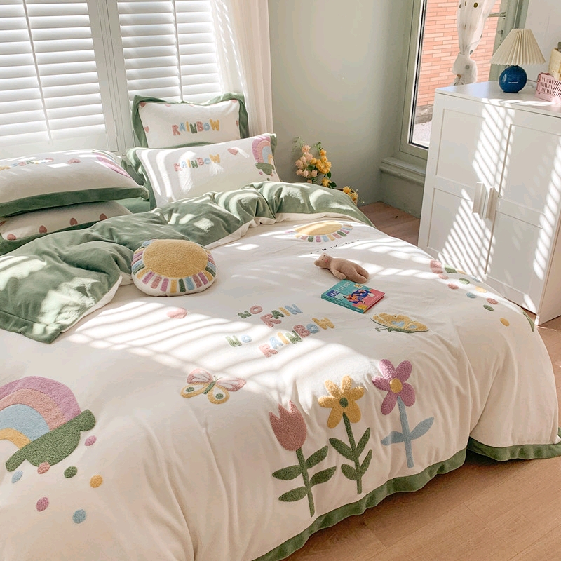 39 Autumn and Winter Gauck remade milk velvet four sets Autumn and winter Gauck remade milk velvet four sets Autumn and winter Gauck remade milk velvet four sets Autumn and winter Gauck remade milk velvet four sets