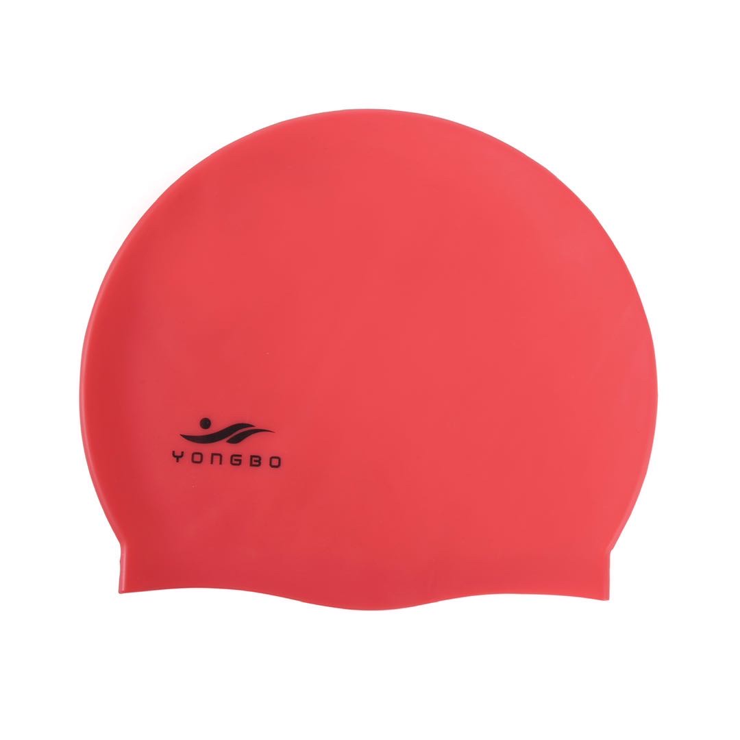 Yongbo genuine factory direct sales adult silicone swimming caps, extra-large super soft swimming caps Specification image