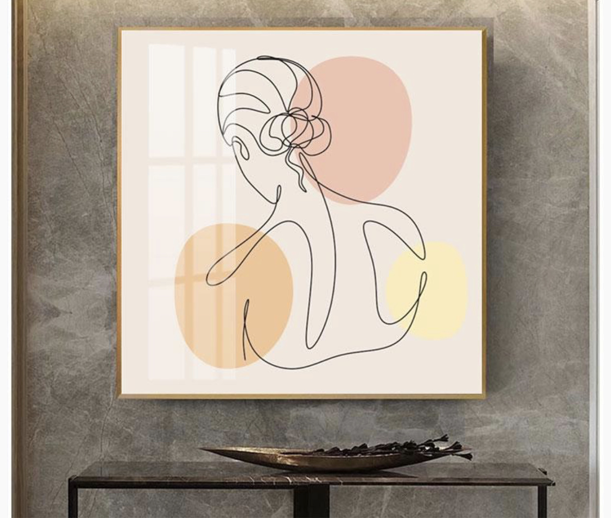Square Morandi color series figure 70*70 Item Picture