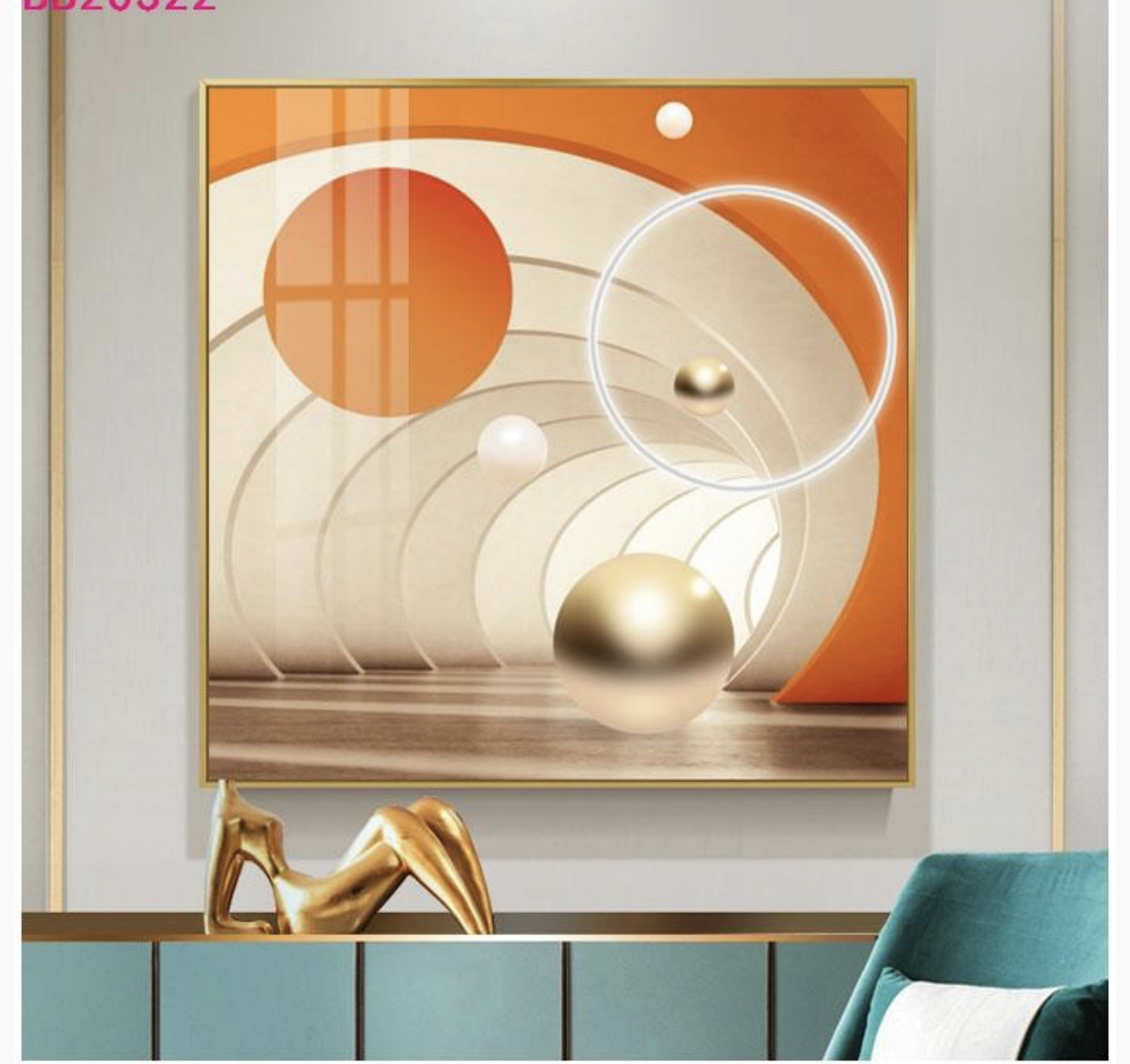 晶瓷画/画框/装饰画产品图