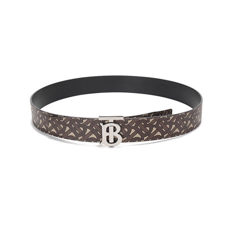Burberry Men's Logo printed Belt 85 90 95 100 105 110 115 detail image 1