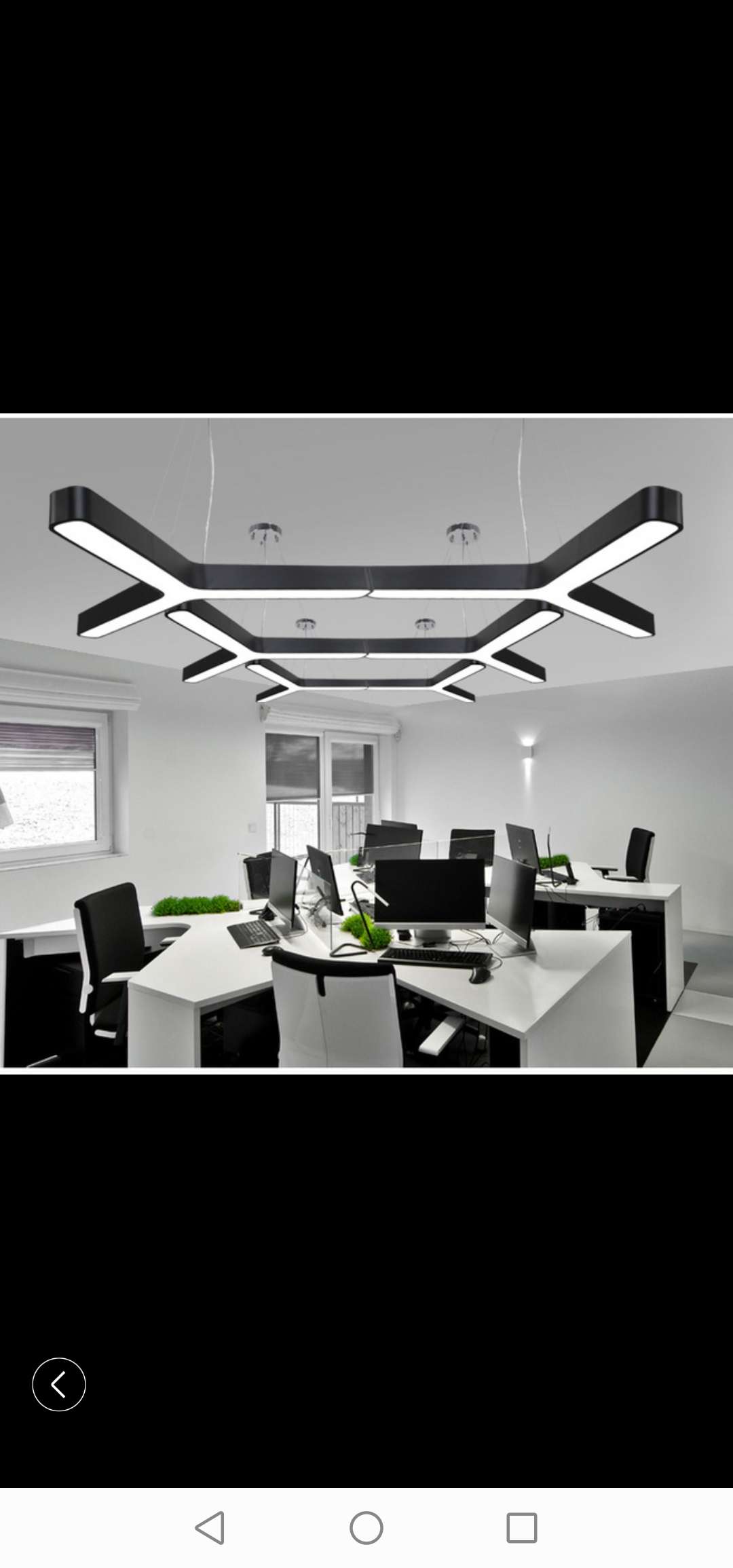 Muling Senli series linear light 70*1200MM - 32W Application Scenario