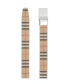 Burberry Men's printed checkered belt 75 80 85 90 95 100 105 110 115 details Picture