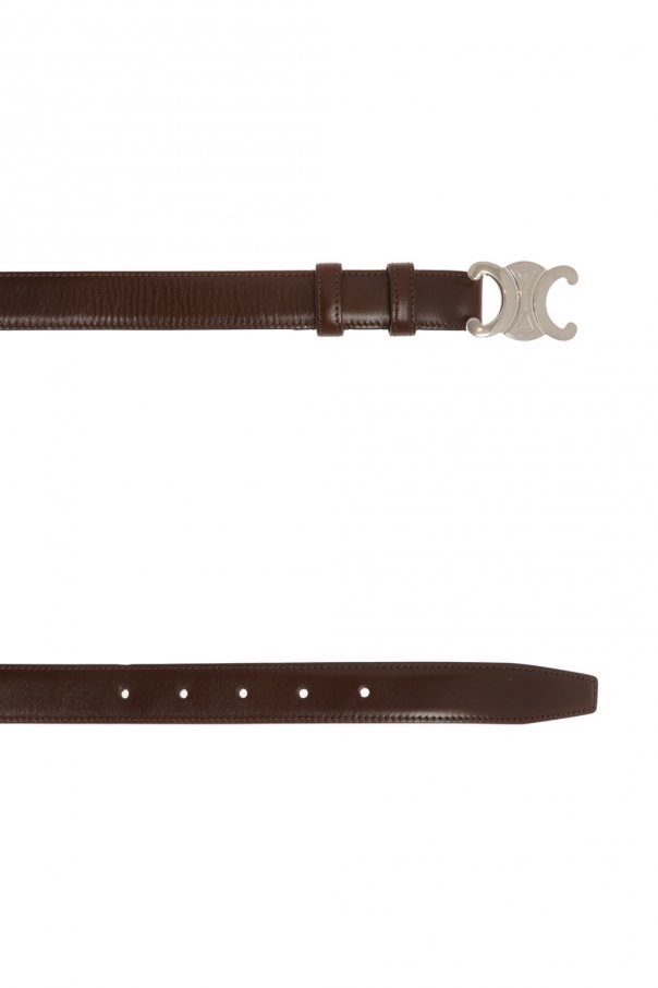 Celine men's logo metal buckle belt 80, 85, 90, 95, 100, size width: 2.5cm details Picture