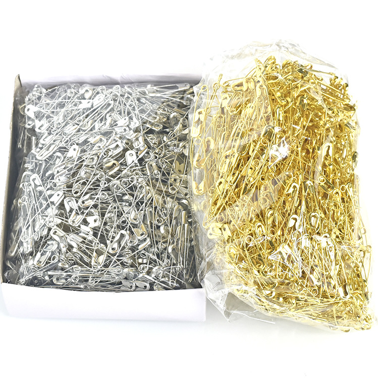 No. 3 Qinyu brand iron pin, 44cm. 500 pieces per box: gold, silver, black, old-fashioned large pins, children's safety insurance pins, clothing tags, accessories, decorative small button pins
