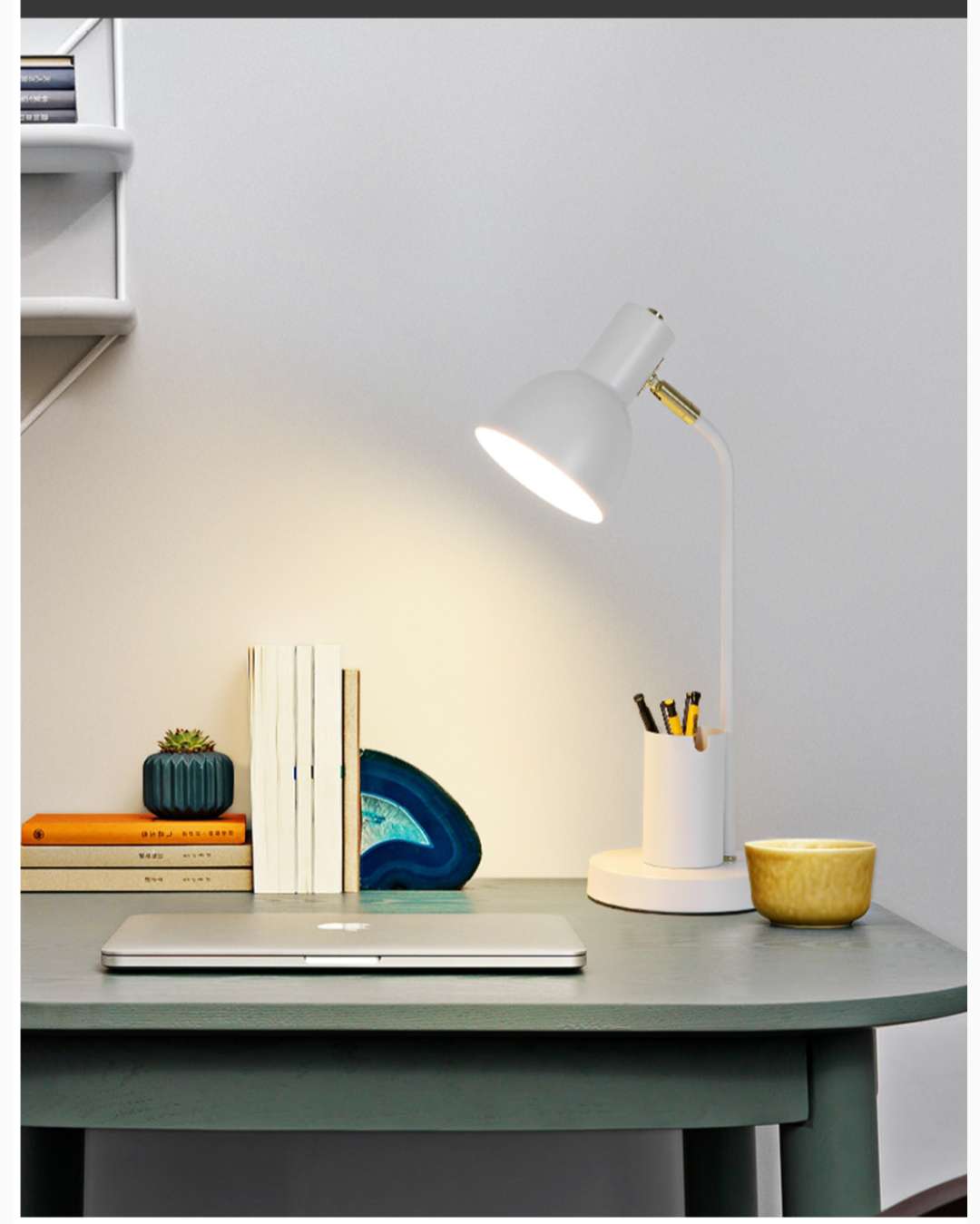 铁艺书房卧室北欧宜家书灯台灯4663-1详情图1