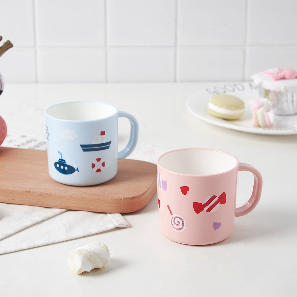 带柄漱口杯家用洗漱杯子刷牙杯防摔塑料水杯大容量手柄杯