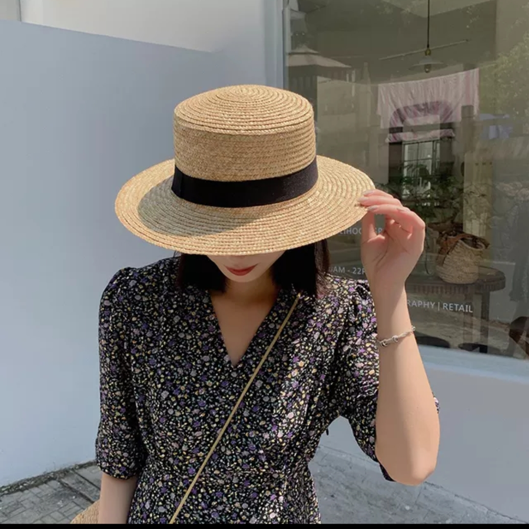 草帽帽子男女通用春夏新款潮流时尚遮阳防晒户外成人帽 b15