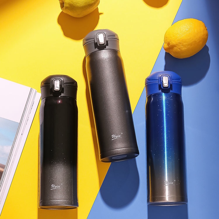 厂家直销新款钢铁侠304不锈钢保温杯 QKS-500