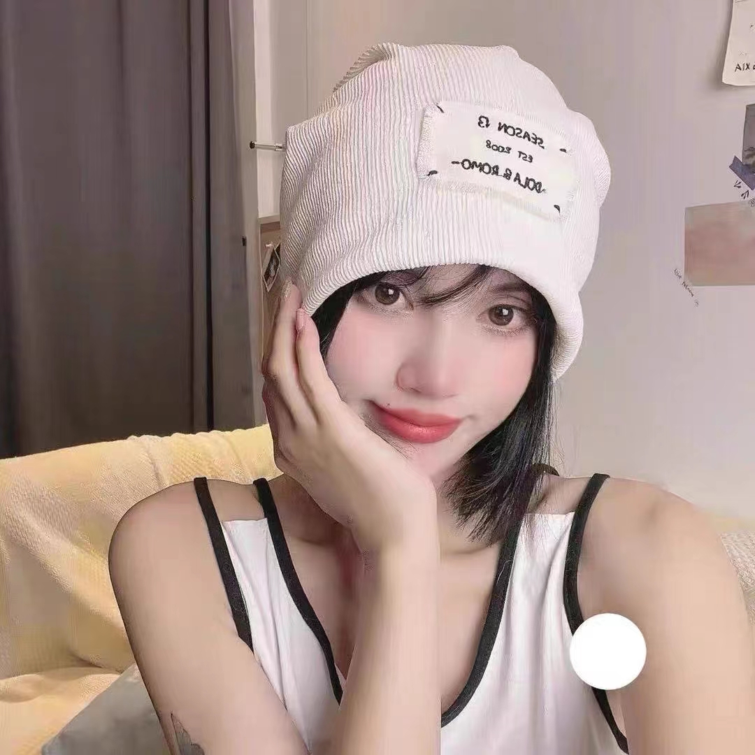 锦鸿帽业秋冬新款男士帽女士帽帽子户外时尚潮流针织帽b10