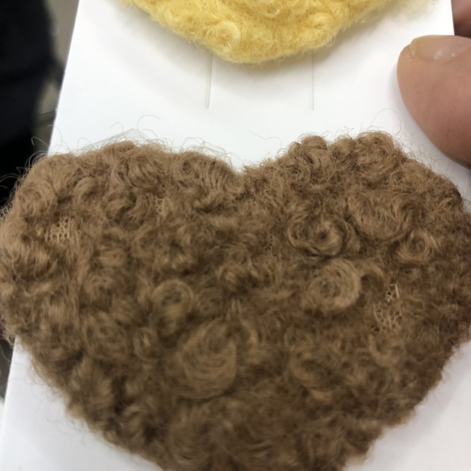 The "Curly Heart 14" style autumn and winter plush flower duckbill sandwich is a new forest-themed design