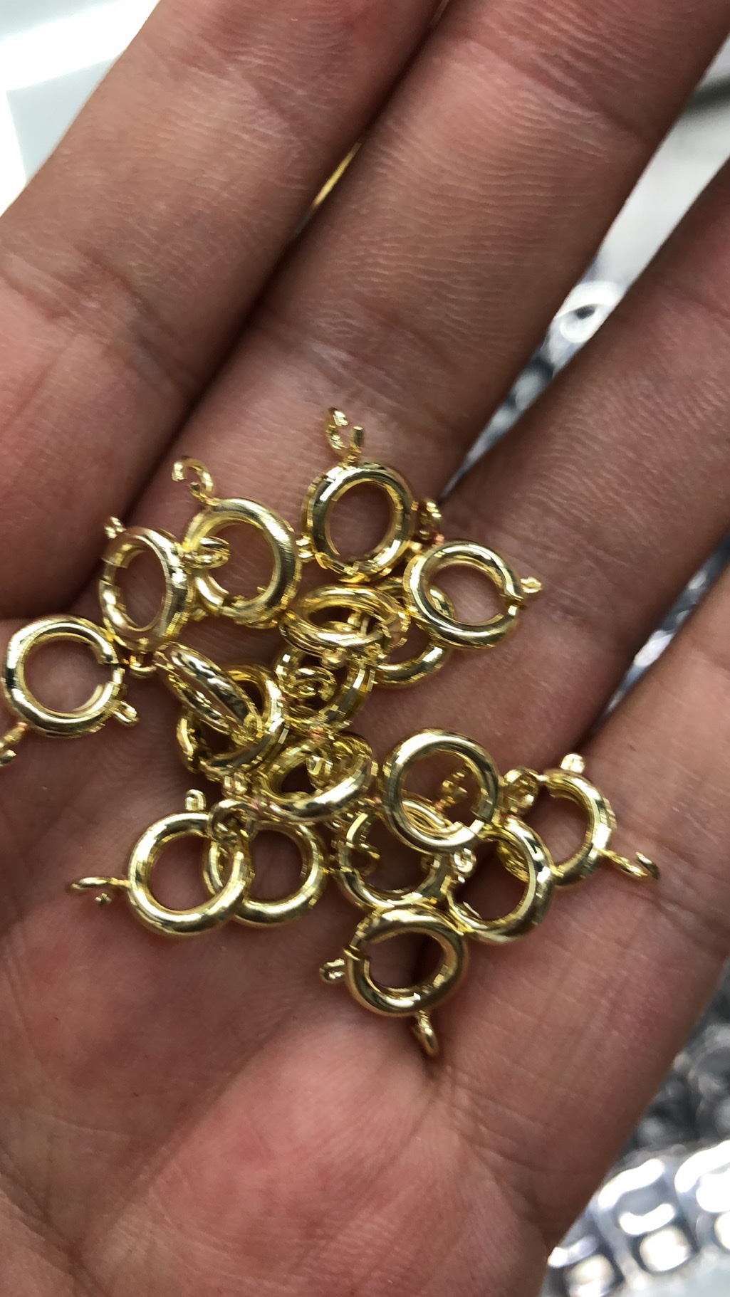 Copper necklace accessory with "Danwang Buckle" detail image 16