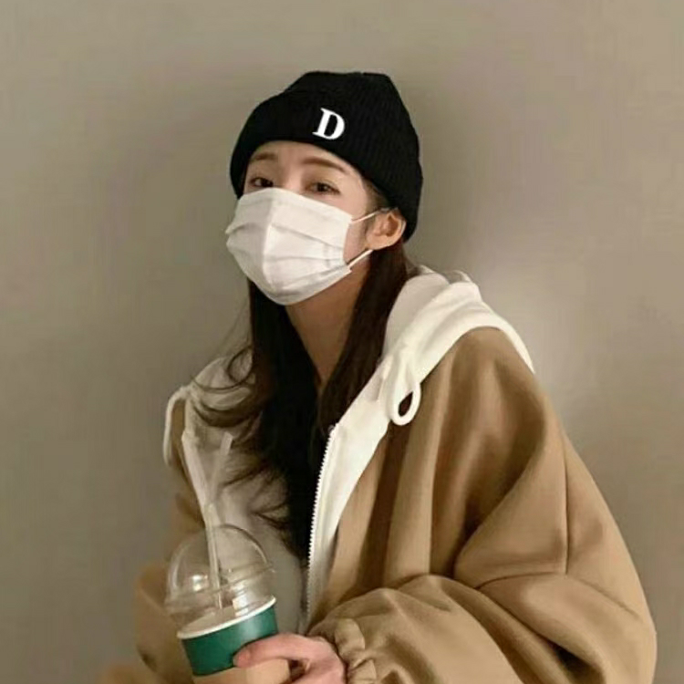 锦鸿帽业秋冬新款男士帽女士帽帽子户外时尚潮流针织帽b1