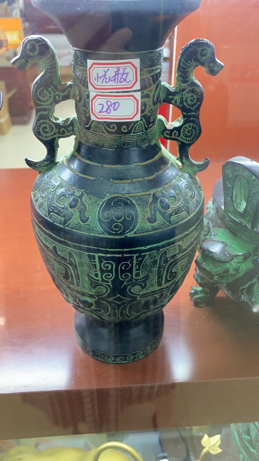 仿古青铜器壶详情图2