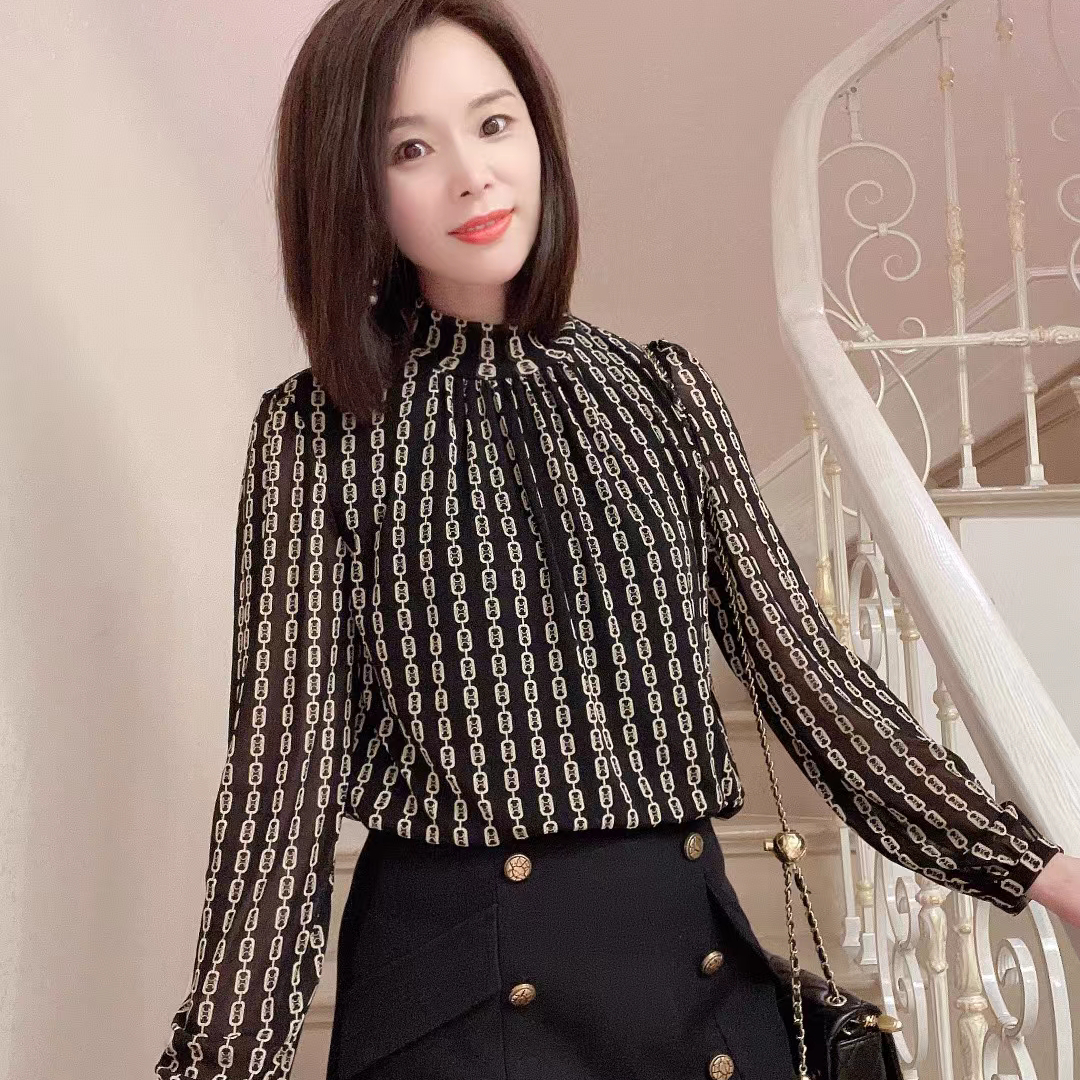 长袖女装服装上衣夏款清凉薄透纱衣2024